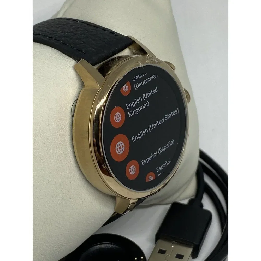 Fossil Gen 4 Authentic Digital Dial Smart Watch Custom Band FTW6020 DC514